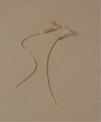 Lilas/クラウドラインダイヤピアス K10（両耳）/504970426