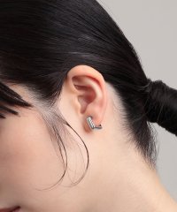 PLUS VENDOME/プラスヴァンドーム Plus Vendome エシカル スクエア シルバー イヤリング/504961517