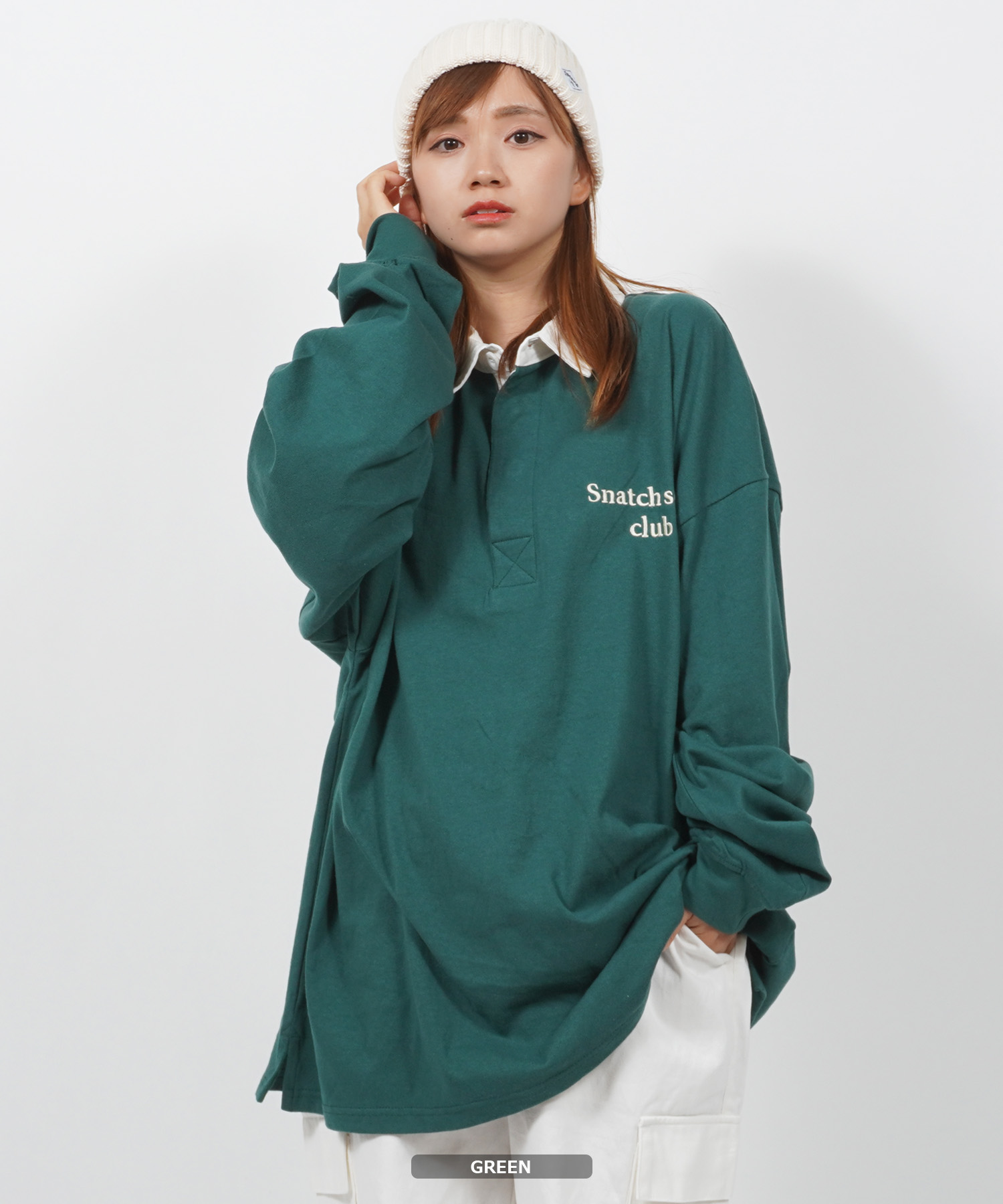 ワンフォークロージング 1111clothing ラガーシャツ メンズ ワンフォークロージング 1111clothing ラガーシャツ メンズ