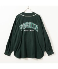 MAC HOUSE(men)/VISION STREET WEAR ヴィジョンストリートウェア 長袖ベースボールネルシャツ 2705019/504969604