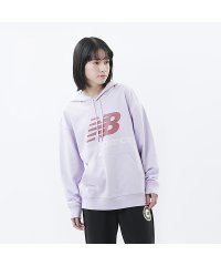 new balance/ニューバランス/レディス/ESSENTIALS スタックドロゴ オーバーサイズド フーディ―/504972693