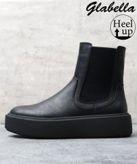 glabella/グラベラ glabella glabella グラベラ 厚底 プラットフォーム スニーカーソール サイドゴアブーツ チェルシーブーツ メンズブーツ 黒 ブラック/504972761