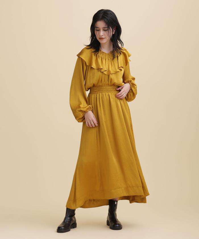 CASA FLINE（カーサフライン）の「コンパクトローンミニドレス