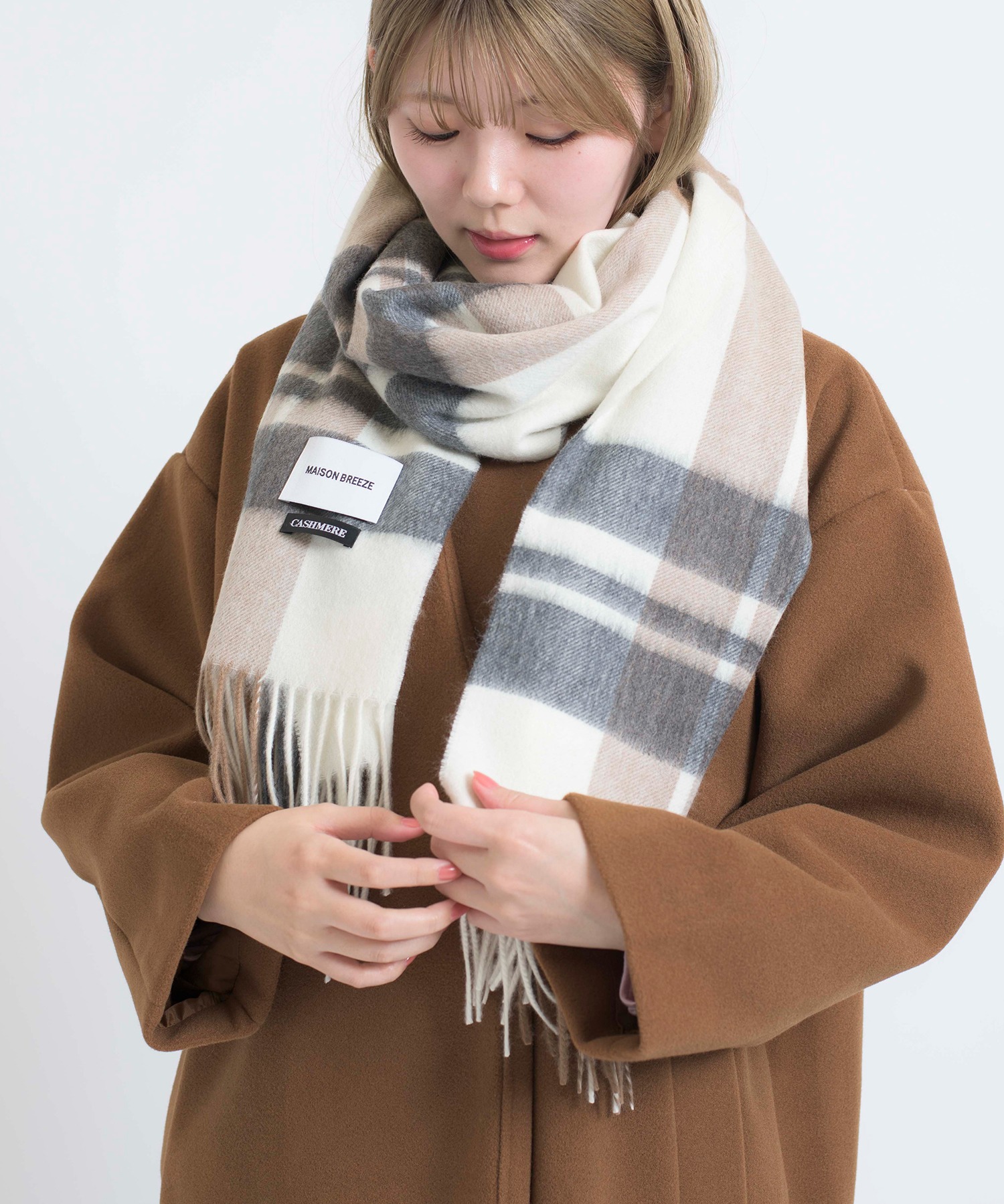 マフラー・スカーフ・ストール(カシミヤ)のファッション通販 - d fashion