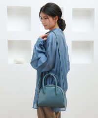 UNGRID bag/マイクロファイバー　パイピング ミニボストンバッグ/504973320