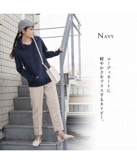 MAC HOUSE(women)/NAVY ネイビー フーディー MH827－719/504975050