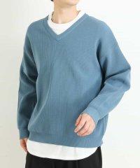 a.v.v (MEN)/【2SET/S－XXL】カットソー付きアゼ編みＶネックニット/504840543