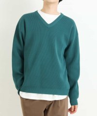 a.v.v (MEN)/【2SET/S－XXL】カットソー付きアゼ編みＶネックニット/504840543