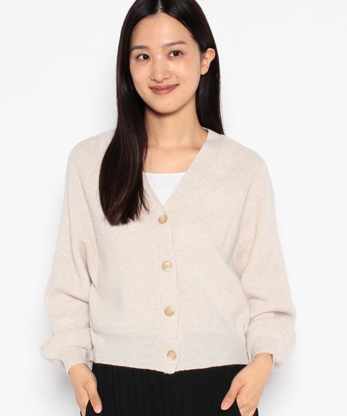 セール 50%OFF】ルーニィ LOUNIE Vネックニットカーディガン