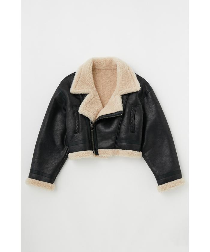 moussy CROPPED FLIGHT ジャケット MOUSSY CROPPED FLIGHT ジャケット