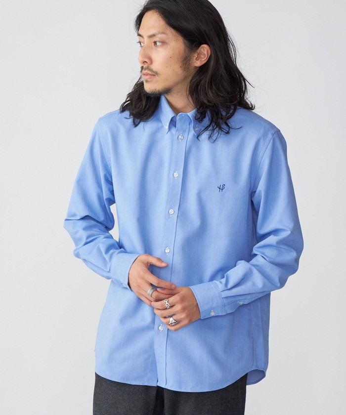 WEB限定】SHIPS: 防シワ・吸水速乾 Drymix(R) ワンポイントロゴ