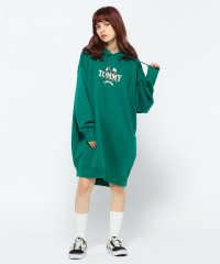 TOMMY JEANS/モダンロゴプリントパーカーワンピース/504971733