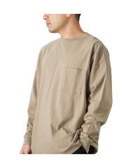 MAC HOUSE(men)/グッドウェア 袖リブスーパービッグシルエット 胸ポケット付きロングスリーブTシャツ 2W7－0502－22FW/504978568