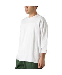 MAC HOUSE(men)/Goodwear グッドウェア フットボール切替7分袖ビッグTシャツ 2W7－0505－22FW/504978591