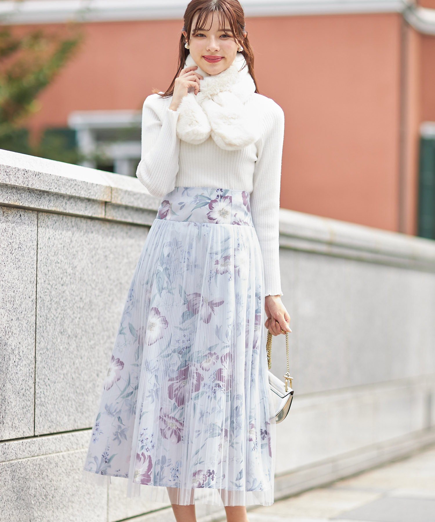 セール】トッコクローゼット tocco closet チュール×フラワー セール】トッコクローゼット tocco closet チュール×フラワー