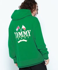 TOMMY JEANS/スケータープレップバックパーカー/504971736