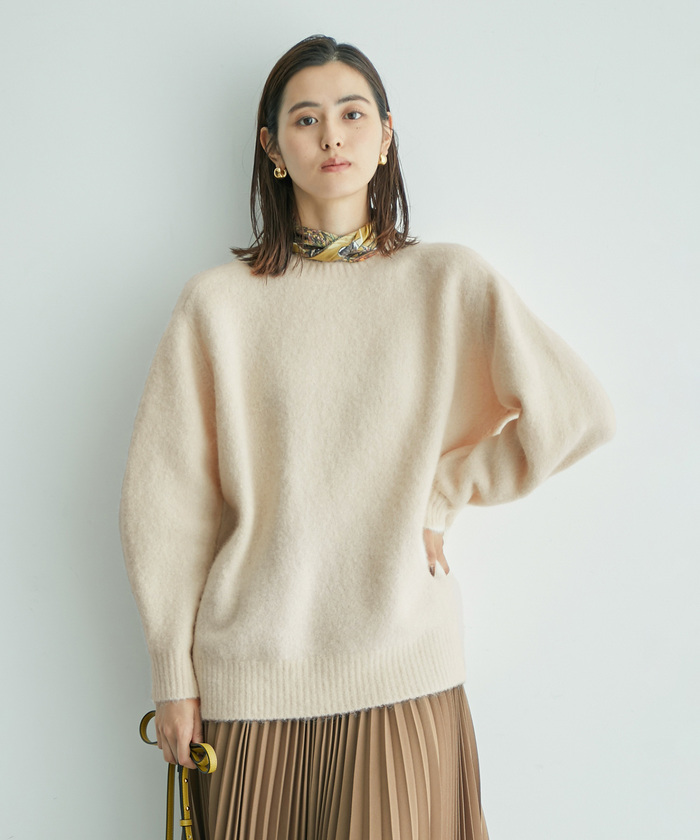 ROPE'（ロペ）の「【一部WEB限定】アルパカブレンドクルーネック