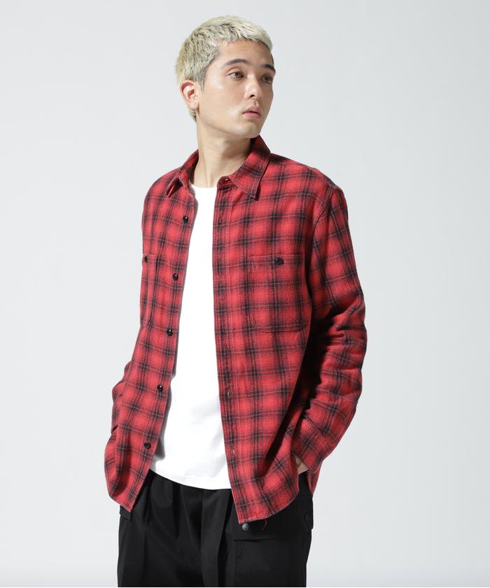 MINEDENIM（マインデニム）V.Check Flannel Work SH(504986768) | ビー