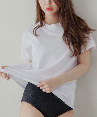 Lace Ladies/水着Tシャツ体型カバー半袖シャツ/504987040