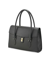 Ms.lily/ミスリリー Ms.lily トートバッグ ビジネスバッグ レディース 通勤 通学 肩掛け フラップ 底鋲 自立 軽量 合成皮革 Ms.lily 22ー5350/504987158