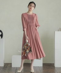 niana/ニアナ niana バックリボンピンタックロングドレス/504988282