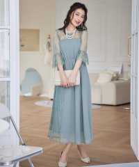 DRESS+/ドレスプラス DRESS+ ワンピース レース 披露宴 結婚式 フォーマル パーティードレス/504989652