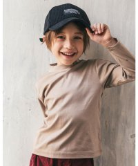 BeBe/コットン スムース チビ ハイネック Tシャツ (100~150cm)/504986608