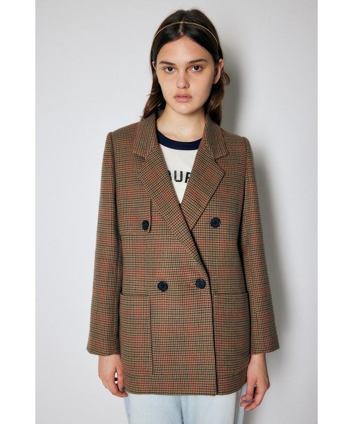 moussy - moussy PLAID  DOUBLEジャケット PLAID DOUBLE ジャケット(504991186) | マウジー(moussy) - d