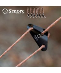 S'more/【S'more / Deco de rope 】 ガイロープ 4mm ポリエステル ロープ 長さ4m 耐荷重300kg 丈夫 自在金具 反射 反射材 ガイドロー/504991968