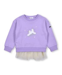 Noeil aime BeBe/スケート靴 前面 プリント トレーナー + チュール スカート セット (90~/504976206