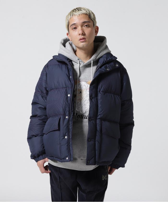 セール】RASSVET(PACCBET)/ラスベート/LOGO PUFFER WOVEN JACKET