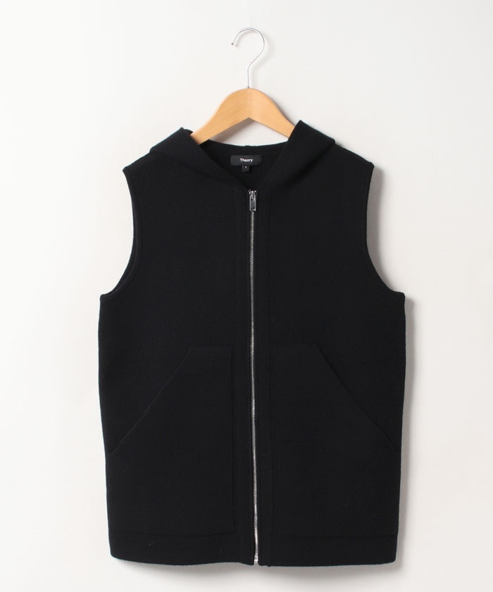 Theory - 今期完売Lana Cash Hooded Vestウールベスト ベスト LANA CASH HOODED VEST(504987978) | セオリー(Theory