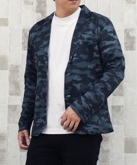 TopIsm/トップイズム TopIsm ゴルフ テーラードジャケット メンズ ゴルフウェア 2つボタン シングル ストレッチ 総柄 長袖 イージー ポリポンチジャージ 秋冬/504994235