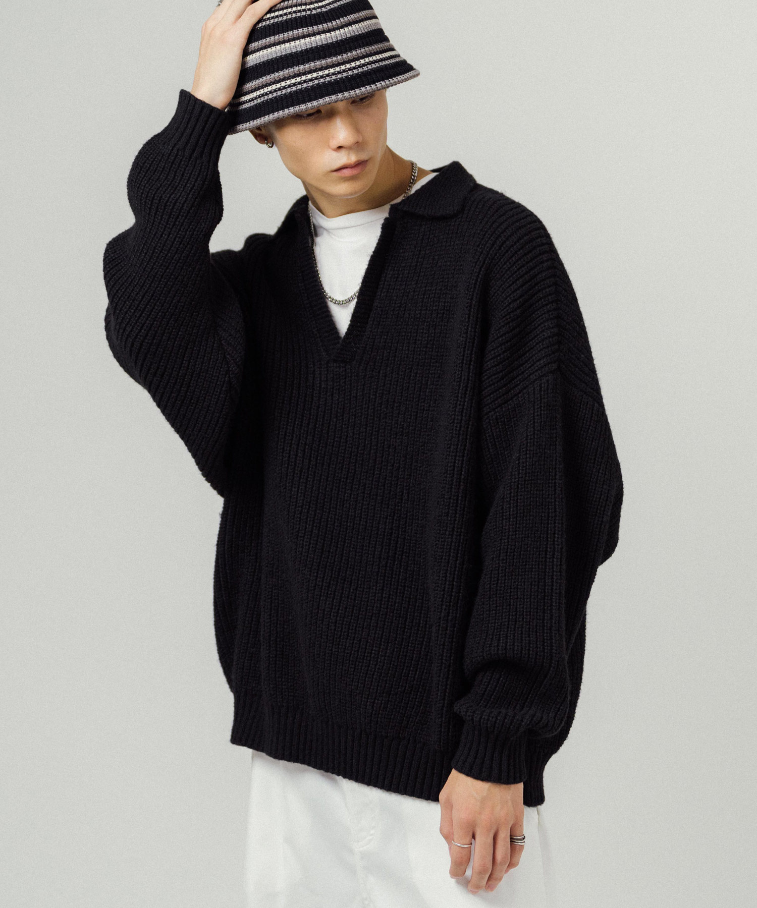 売れ筋商品|||セッソン ニット&セーター レディース アウター AUSTIN - Jumper - black ロッキーモンロー Rocky Monroe ニット スキッパー メンズ