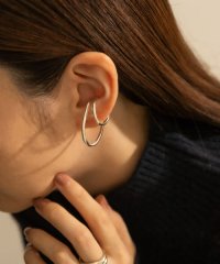 SMELLY/SMELLY so’　double circle earcuff slv/504994578