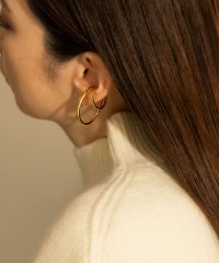 SMELLY/SMELLY so’　double circle earcuff gld/504994579