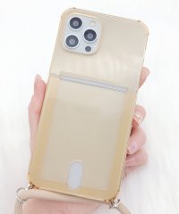 Lace Ladies/レースレディース Lace Ladies ストラップカードホルダー付TPUクリアiPhoneケース/504995498