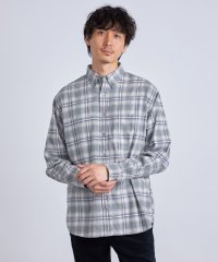 SHIPS any MEN/【SHIPS any別注】CLEVE: チェック ボタンダウン 長袖 ネルシャツ/504998684