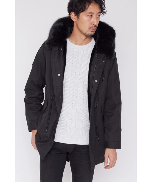 セール】HIGH STREET∴3WAYエコファーモッズコート(504958431) | HIGH