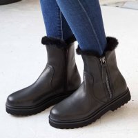 MINNETONKA/ミネトンカ MINNETONKA サイドジップショートブーツ/504999691