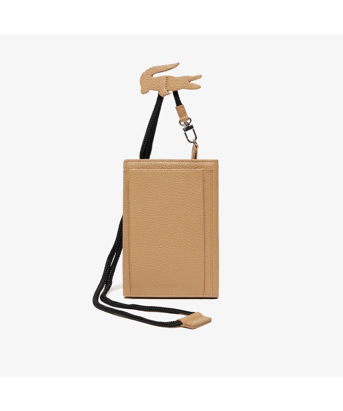 LACOSTE カード＆モバイルケース ラコステ LACOSTE ウィズアクロック カード アンド モバイル