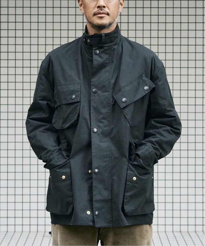 Barbour for MARKAWARE & EDIFICE】バブアー 別注 Short Riding Coat