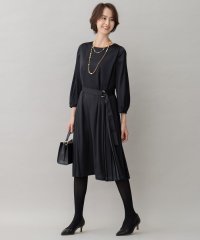 JIYU-KU(LARGE SIZE)/【洗える】ライトサテンプリーツ ワンピース/505003911