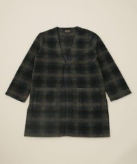 nano・universe/PENDLETON/別注 Switching V neck Cardigan/504829171