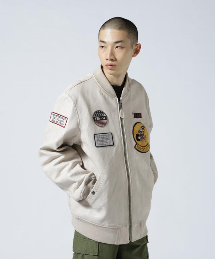セール】AGED LEATHER BLOUSON TOMCATTERS / エイジド レザー セール】AGED LEATHER BLOUSON TOMCATTERS / エイジド レザー