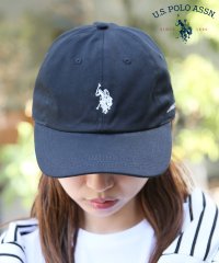 US POLO ASSN/ユーエスポロアッスン U.S. POLO ASSN. クラシックツイル ベースボールキャップ ローキャップ 帽子 刺繍 ワンポイント キャップ ポロ 男女兼用/504974543