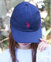 US POLO ASSN/ユーエスポロアッスン U.S. POLO ASSN. クラシックツイル ベースボールキャップ ローキャップ 帽子 刺繍 ワンポイント キャップ ポロ 男女兼用/504974543