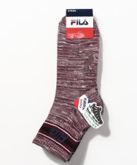 FILA socks Mens/ラインロゴ リブソックス ３足組 メンズ/504948942
