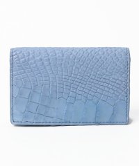 gino marina　luxe/クロコダイル本革名刺入れ/504995414