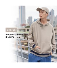 MAC HOUSE(men)/NAVY ネイビー 裏シャギーパーカー QMH/03875FW/504997856